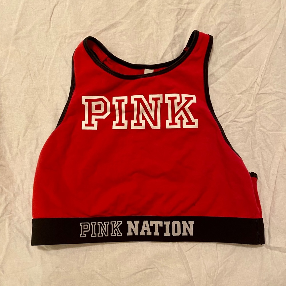 SOLD - Vintage high neck sports bra